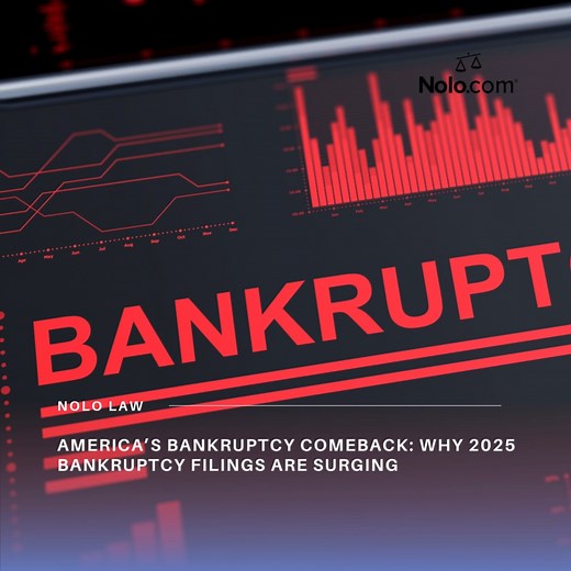 Bankruptcy filings have consistently fallen each year for over ten...