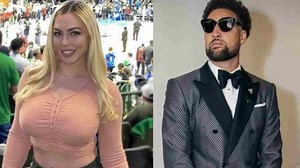 “That is one way to get over Laura Harrier” Klay Thompson reportedly dating former NBA star’s girlfriend Kristen Evangeline