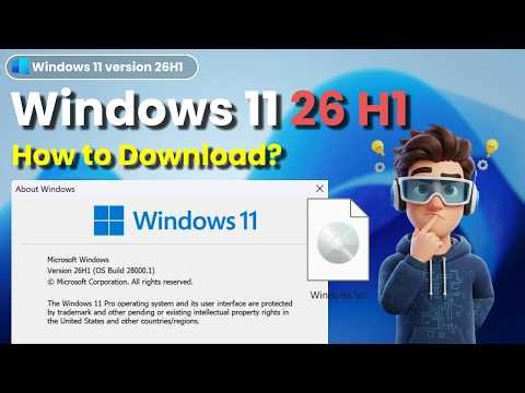 Windows 11 26H1 Official Release! Official ISO Download & Installation Guide (x64 / ARM64)