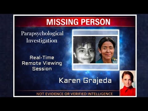 Parapsychology Real-Time Remote Viewing Investigation | Missing Person Case CCMP84