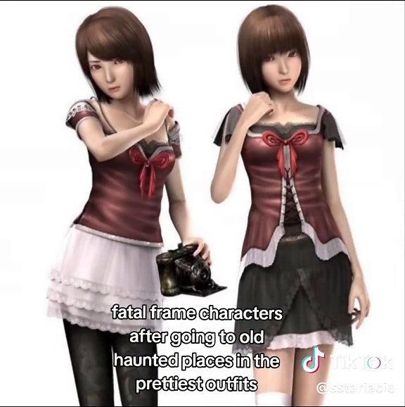 Fatal Frame Characters in Stylish Haunted Adventures