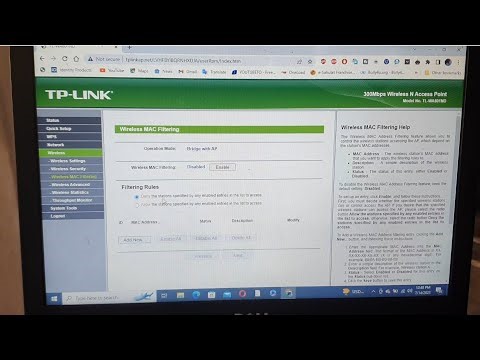 wifi mac address setting mobile || wifi mac address setting tplink