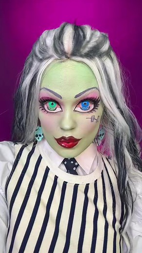 Frankie Stein Makeup Transformation Tutorial