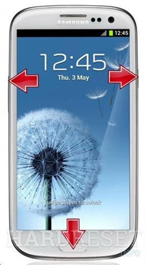 Samsung Galaxy S3 Format nasıl atılır izleyin #shorts