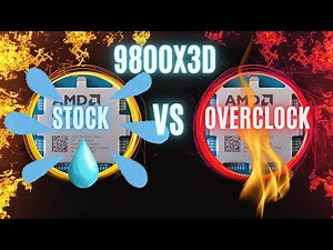Ryzen 7 9800x3D Stock vs Overclock performance analysis | 4080 Super | 1080 (RT On/OFF) | 1440p