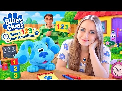 Blue's 123 Time Activities Full Gameplay