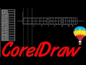 Corel Draw Tips & Tricks Two ways to set lines or Guide Lines at precise spot