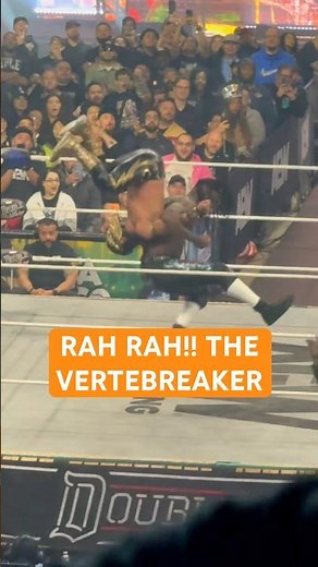 THE VERTEBREAKER!!! 😭😭 SWERVE VS. BANDIDO ENDING SEQUENCE AT DOUBLE OR NOTHING 2026