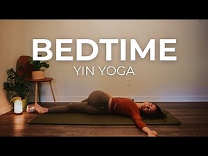 Relaxing bedtime yoga | 20 minute yin-inspired yoga flow for stress and anxiety