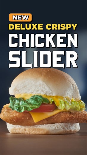 Your fav Slider spot just became your fav chicken spot with the NEW Crispy Chicken Slider! Bigger, crispier, cravier and topped with sweet honeycomb mustard 🤤 | White Castle