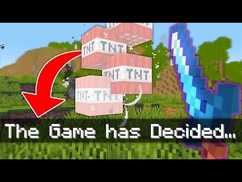 Minecraft Manhunt, But The Game Decides...
