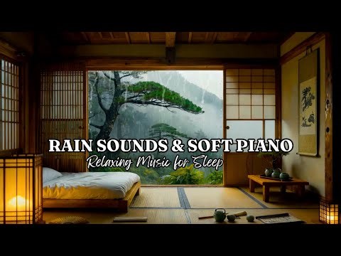 Relaxing Sleep Music + Insomnia | Peaceful Piano & Rain Sounds, Deep Sleep Music, Stress Relief
