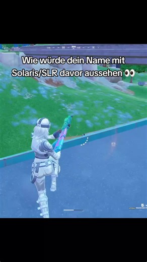 Wie würde dein Name mit Solaris/SLR davor aussehen?