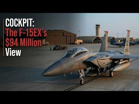 F-15EX Eagle II cockpit How much does the F-15 fighter jet cost? | Inside the Power and Price