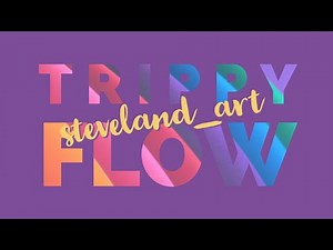 Trippy Flow: Psychedelic Fractal Loop with Psytrance Beats