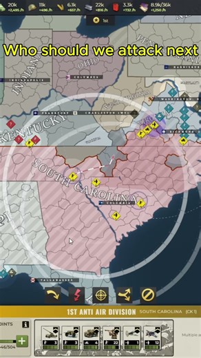 Who Should i Attack Next? | Call of War #shorts