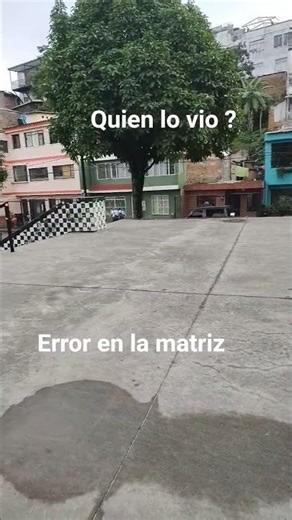 error en la matriz