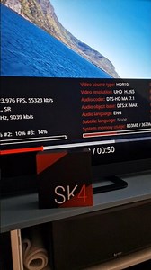 Ugoos SK4 CE22 HDR10+ Adaptive DTS:X Imax pass-through #hometheater #tvbox #coreelec