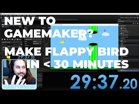 Flappy Bird GameMaker Studio 2 Any% 29:37:20