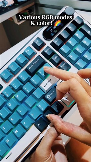 The BEST Royal Kludge Keyboard (S98 With Screen) 🩵