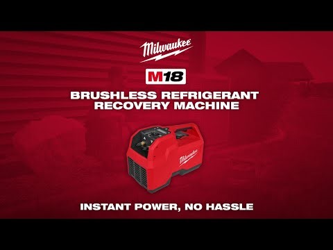 M18™ Brushless Refrigerant Recovery Machine 2938 | Instant Power, No Hassle