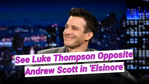 Can't wait for 'Bridgerton' season 5? See Luke Thompson opposite Andrew Scott in 'Elsinore'