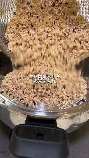 魔法の蒸気鍋【玄米の炊き方】