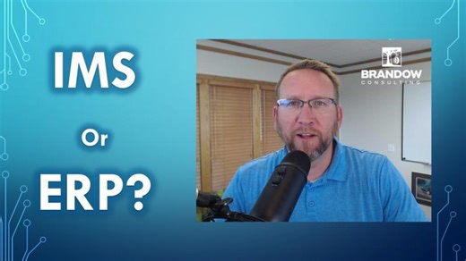 What is IMS? or ERP? Inventory Management Software and Integrated Management System. Not ERP | Lance Brandow