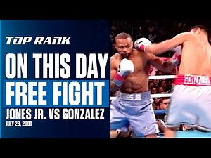 Roy Jones Jr. Looking Like An Absolute Beast | FREE FIGHT | JULY 28, 2001