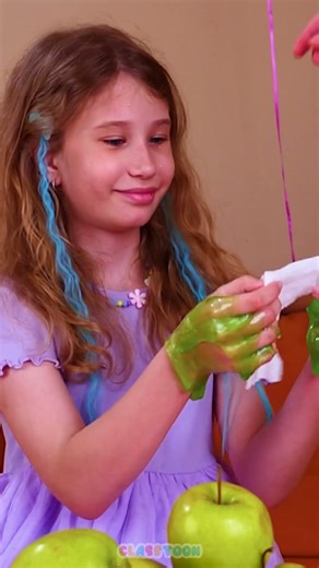 Easy TRICK 🧼 To Get Rid of GERMS Before Eating 🍽️ #smartkids #diy