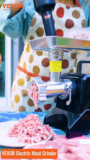 Looking for a meat grinder that can handle anything? Meet the VEVOR Electric Meat Grinder!🥩 🎁Join VEVOR Octuber DIY Challenge to win a set of tools worth $500! (Check our main page to know more details)! 🛒Order now: https://s.vevor.com/bfQB2v ✨Coupon: VVSOC, Extra 5% off #VEVOR #VEVORDIY #VEVORDIYProject #meatgrinder #bestmeatgrinder #kitchen #foodie | VEVOR Home Improvement
