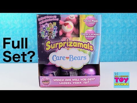 Surprizamals Care Bears Full Set Toy Review Unboxing Blind Bag | PSToyReviews