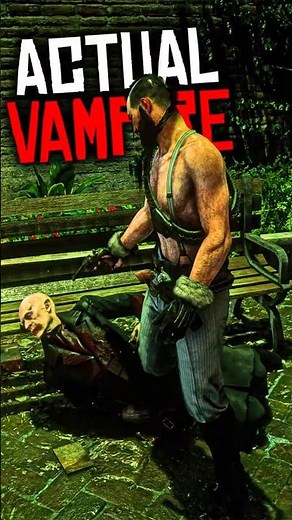 There's an Actual Vampire Hiding in RDR2 and I'm Not Joking! 🧛