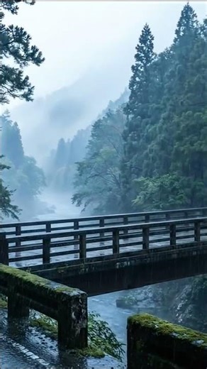 Rain Sounds For Sleeping 99% | Rainstorm Sounds on a Dark Forest Path