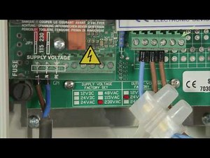 ‘Dustcheck's Delta P (Sequence) Controller VOLTAGE AND WIRING - Dust Extraction Unit’