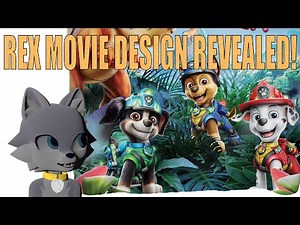 PAW Patrol: The Dino Movie news🦕 | First finalized render of REX revealed!🥰