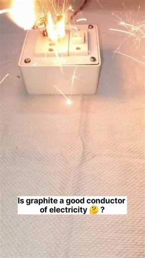 Graphite's conductivity: What you need to know for experiments | #shorts #iti #short #conductor