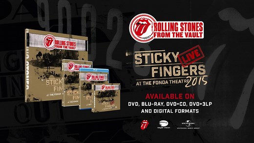 Who's ready for Sticky Fingers! Coming out this September: From The Vault – Sticky Fingers: Live At The Fonda Theatre 2015 - the first and only time we’ve performed Sticky Fingers in its entirety live in concert! You can pre-order now on: DVD: https://the-rolling-stones.lnk.to/LAFondaFP Blu-Ray: https://the-rolling-stones.lnk.to/LAFondaBLRFP DVD CD: https://the-rolling-stones.lnk.to/LAFondaDCDFP DVD 3LP: https://the-rolling-stones.lnk.to/LAFonda3LPFP | The Rolling Stones