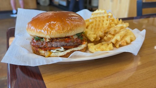 *HOMETOWN EATS* For nearly 4 decades, Burger In The Square! has been satisfying burger cravings in Roanoke BUT patties aren't the only thing this joint is putting out! Hot dogs, salmon, even veggie burgers, this Star City staple has no plans of turning down the heat on their flat top! Tell em Logan sent ya! Burger in the Square is located at 3904 Brambleton Ave, Roanoke, VA 24018 and is open Monday through Thursday 10:30am to 8pm. Friday and Saturday from 10:30am to 9pm. Full Story: https://www.