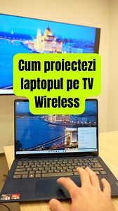 Cum îți proiectezi laptopul pe TV wireless 👌 | Cristian Florea