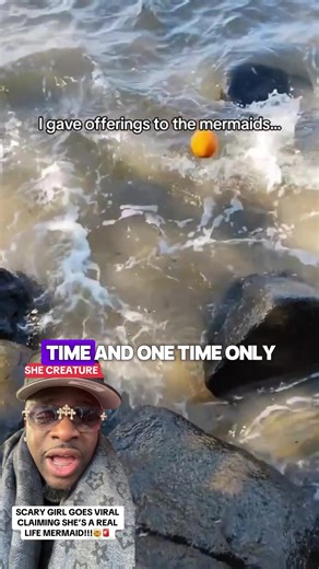 Allegedly she's a real life Mermaid ABs that's scary!!! #mermaids #siren #spooky #mermaidtiktok #mystic