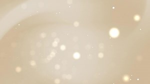 Download Animation light brown background with white and yellow bokeh lights. Great for festive designs, backgrounds, or holidaythemed projects. Bright and cheery atmosphere. for free