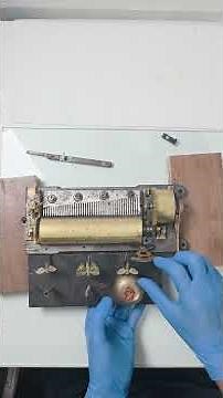 Working on 1800s Cylinder Music Box as My Hobby