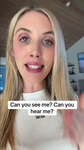 CAN YOU SEE ME!?! CAN YOU HEAR ME!?!