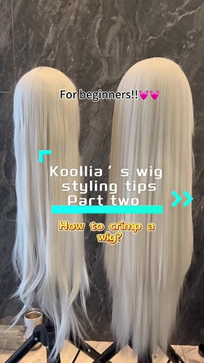 Koollia’s styling tips for beginner 😉 The first step must be crimping a wig hhh , feel free to comment down any tips you need 🫶💕 #wig #cosplay #cosplywig #cosplayer #cosplayers #cosplayanime #wigs #wiginstall #genshinimpact #genshin #genshinimpctcosplay #genshincosplay #genshinhairstyle #genshinwig #wigstyle #hair #hairstyle #wiginstall #koolliacosplaywig #fyp #fypシ #fypage #fypシ゚viral #foryou