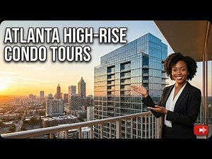 Atlanta High-Rise Condos Tour | Living in Atlanta Condos for Sale & Rent 🏙️✨