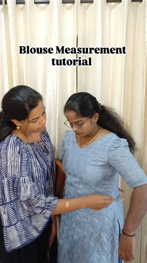 Ashme Vlogs on Instagram: "Blouse Measurement tutorial for beginners #reels #trendingreels #stitching #stitchingideas #blousemeasurement #blouse #princesscut"