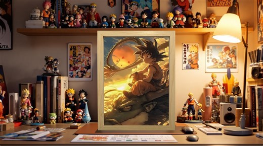Light Box – Goku Dragon Ball Z LED Anime Lamp - Etsy New Zealand