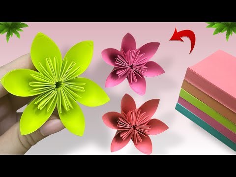 EASY DIY CRAFTS 🌸PAPER FLOWERS🌸 FROM STICKY NOTES
