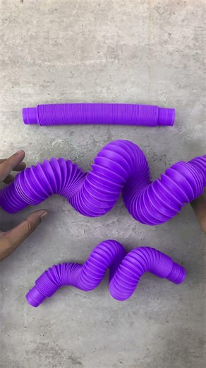 Hypnotic DIY Sound Therapy | Satisfying Accordion Tube Stretch #asmr #satisfying